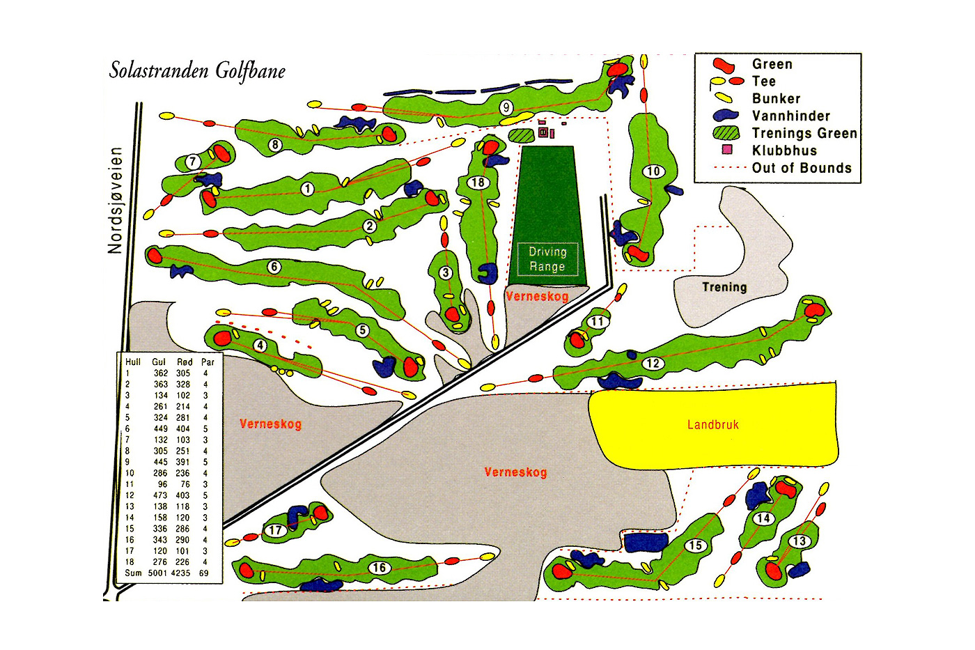 detaljer Brug af en computer kompliceret Solastranden Golfklubb | 100 Golf - Golfs collection